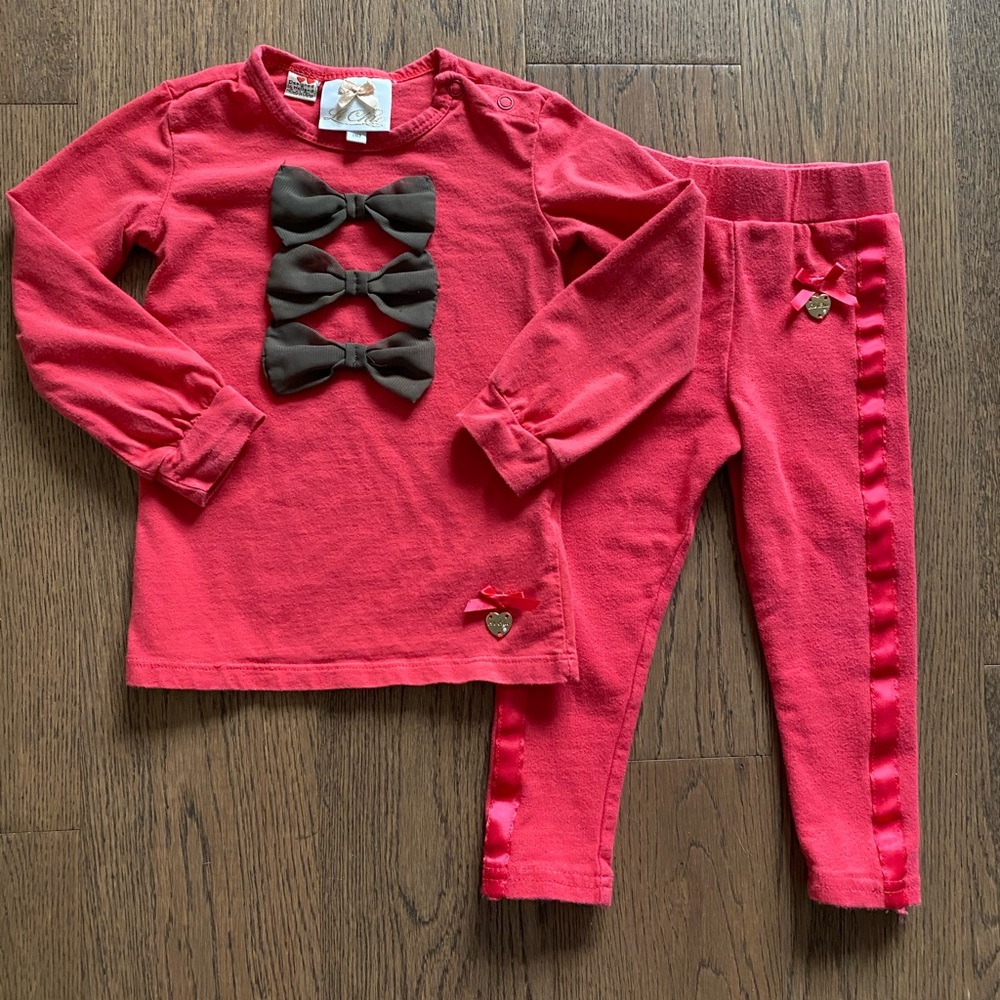 Baby Girl Pant and Shirt Set